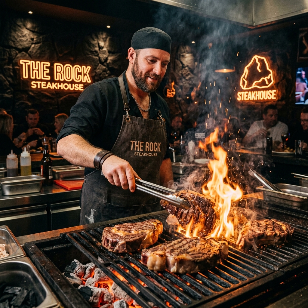 Grill Master Parrilla Rock Y Sazon